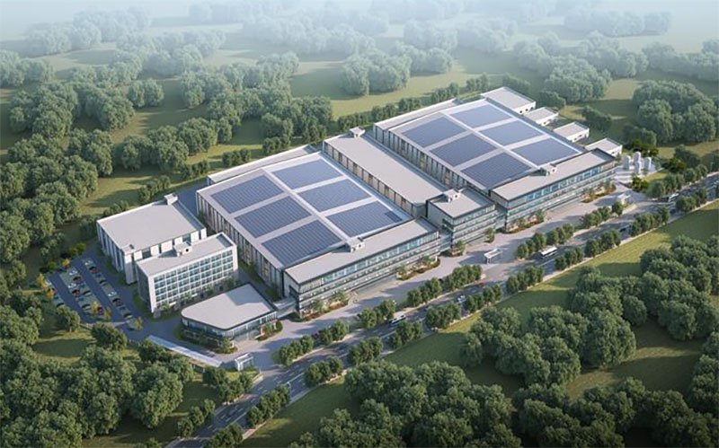 云和首條晶圓產(chǎn)線主廠房封頂,百億級(jí)“芯”引擎全面加速!